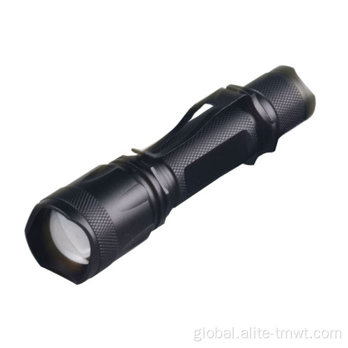 USB Flashlight USB rechargeable Tactical  Portable T6 Led 5 modes with clip Explosion Proof outdoor Flashlight led hunting lights flashlight Supplier